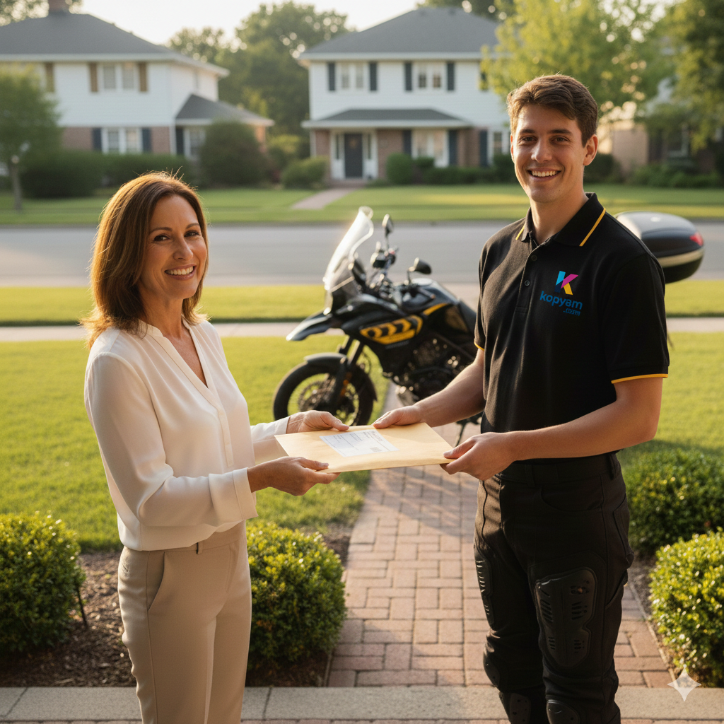 Kopyam sipariş ekranı